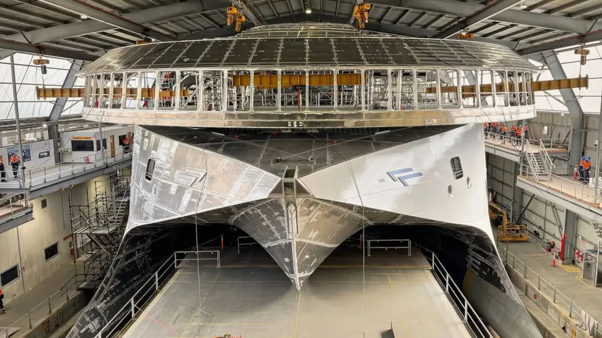 بزرگترین کشتی برقی جهان