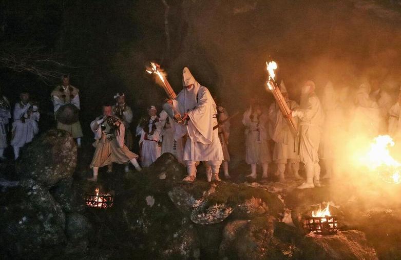 راهبان بودایی ژاپنی