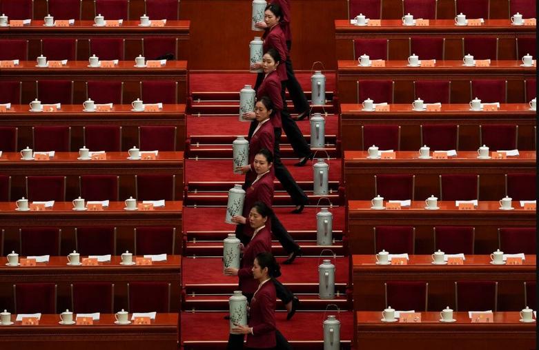 مراسم افتتاحیه "کنگره ملی خلق چین 