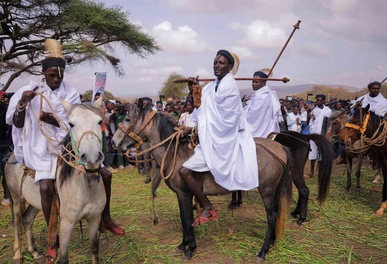  رئیس یک قبیله در اتیوپی