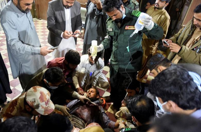 مجروحان گروگانگیری مسافران قطاری در ایالت بلوچستان