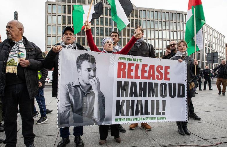 تظاهرات حامیان فلسطین در شهر برلین آلمان