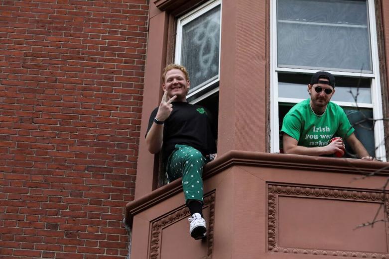 جشن روز سن پاتریک در شهر بوستون"