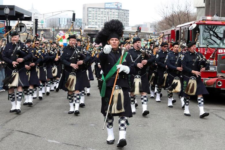 جشن روز سن پاتریک در شهر بوستون