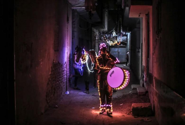 طبال وقت سحر در ماه مبارک رمضان