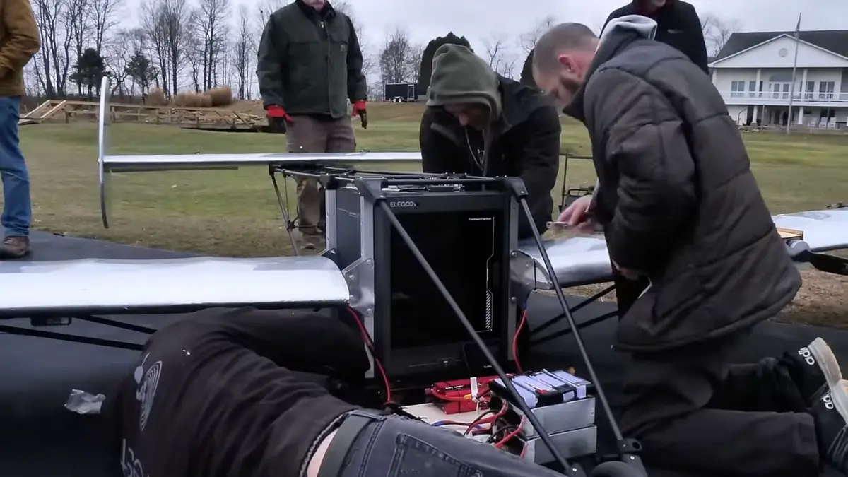 نخستین چاپگر 3D پرنده جهان به آسمان رفت/تصاویر نخستین چاپگر سهبعدی پرنده جهان