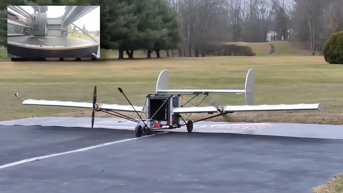 نخستین چاپگر 3D پرنده جهان به آسمان رفت/تصاویر نخستین چاپگر سهبعدی پرنده جهان