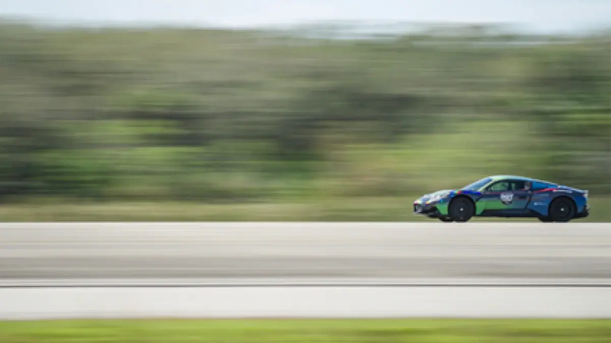 موتور خودران مازراتی رکورد سرعت را شکست