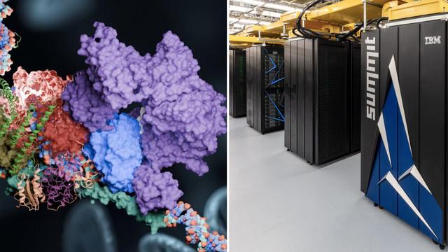 ابررایانه آمریکایی با توان پردازش ۲۰۰ هزار تریلیون عملیات در ثانیه، نحوه ترمیم DNA را نشان میدهد ابررایانه آمریکایی با توان پردازش ۲۰۰ هزار تریلیون