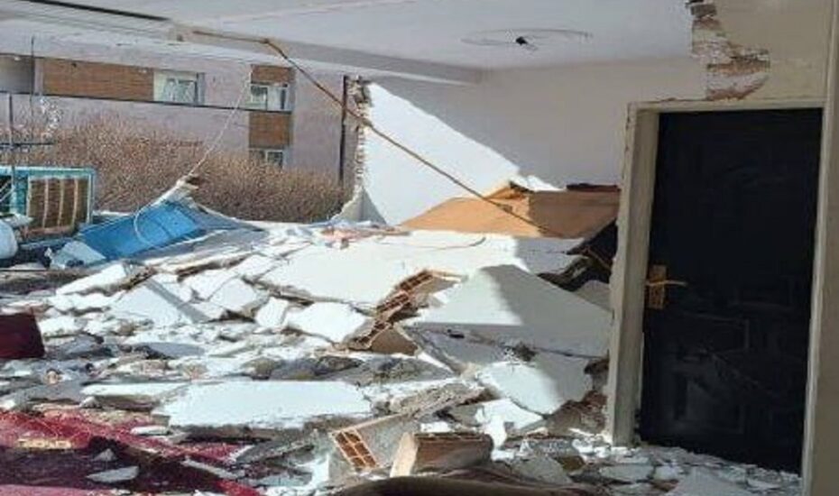 انفجارمنزل مسکونی به دلیل نشت گاز
