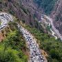 ترافیک سنگین در جاده‌های شمالی