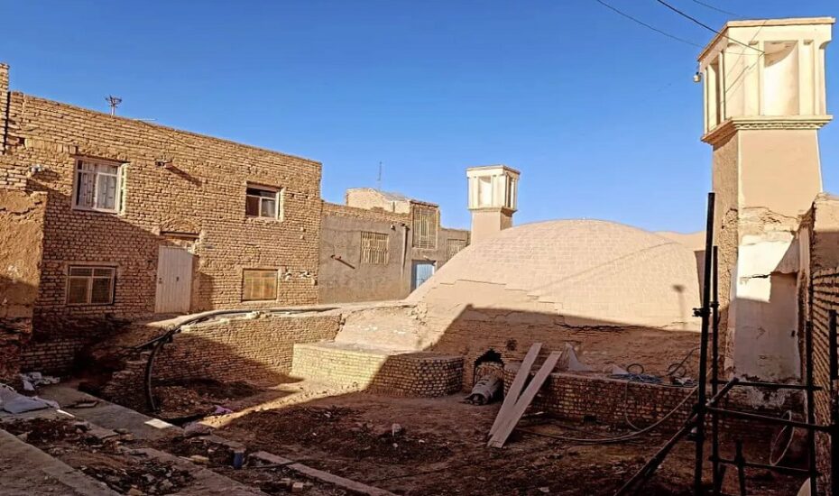 توقف تخریب آب‌انبار نوش‌آباد