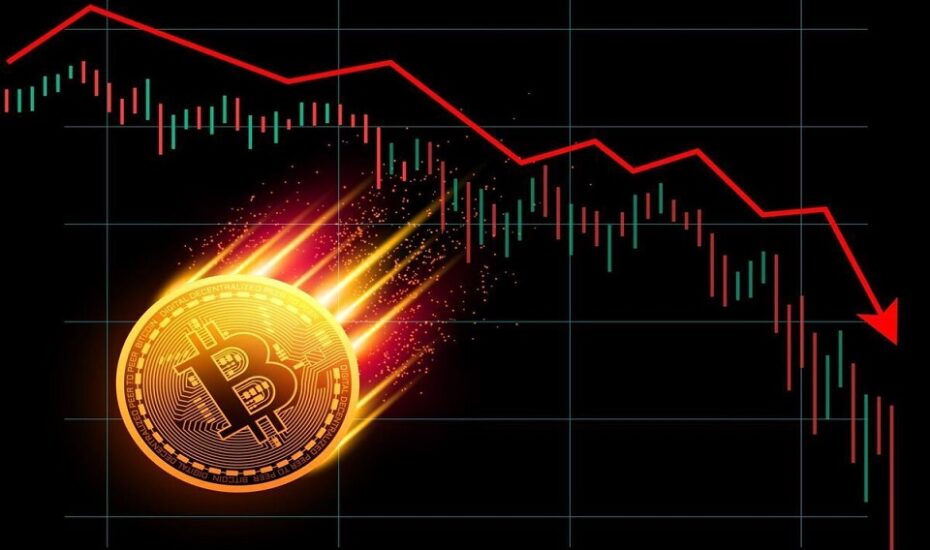 سقوط قیمت بیت‌کوین