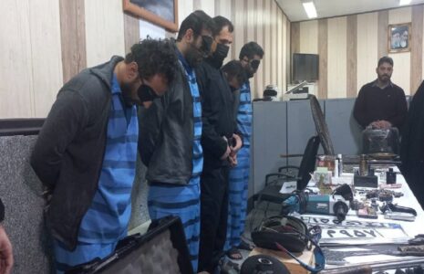 سرقت منازل سارقان مسلح شهر تهران