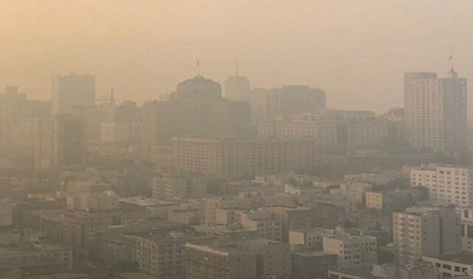 هوای تهران آلوده و در وضعیت نارنجی است هوای تهران آلوده