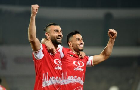 صدر جدول به رنگ قرمز درآمد پرسپولیس