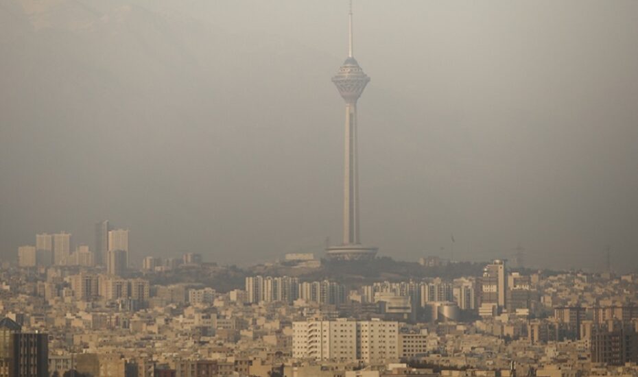 کیفیت هوای تهران ناسالم