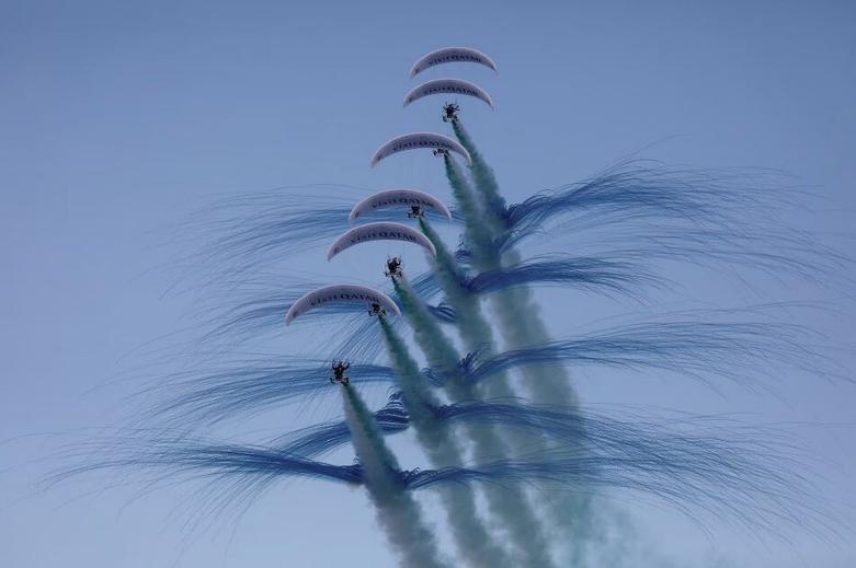 جشنواره هوایی "لوسِیل" در قطر
