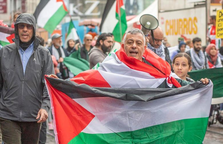 تظاهرات در حمایت از فلسطین