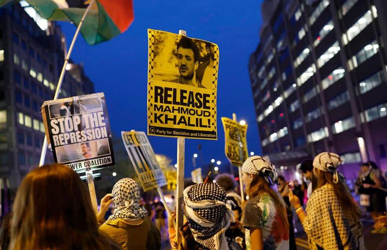 دیدنی های امروز؛ از سفر فضایی زنانه تا نمایشگاه تجاری اوساکا ژاپن تظاهرات در حمایت از "محمود خلیل" دانشجوی فلسطینی