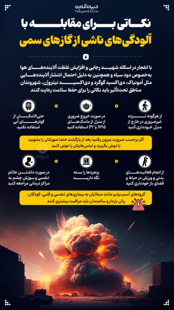 آلودگی ناشی از گازهای سمی