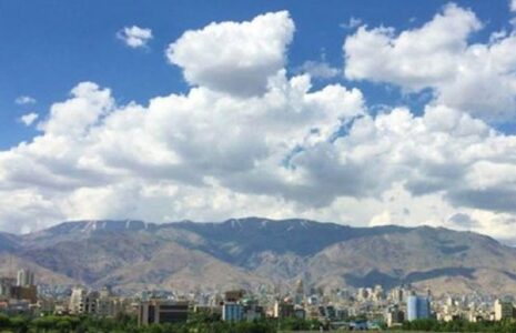افزایش دما تا پایان هفته همراه با بارش پراکنده در شمال‌غرب