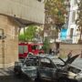 انفجار خودرو در محله قلهک