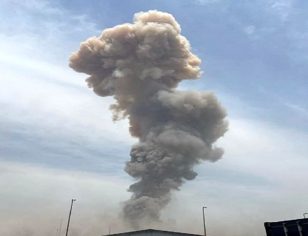 انفجار بندرعباس