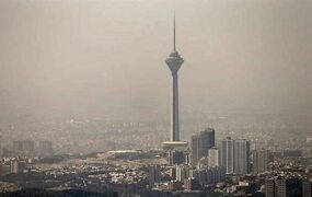 هوای تهران آلوده است