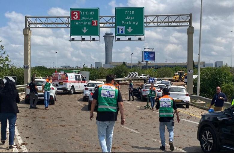 اصابت موشک یمنی به فرودگاه بن گوریون