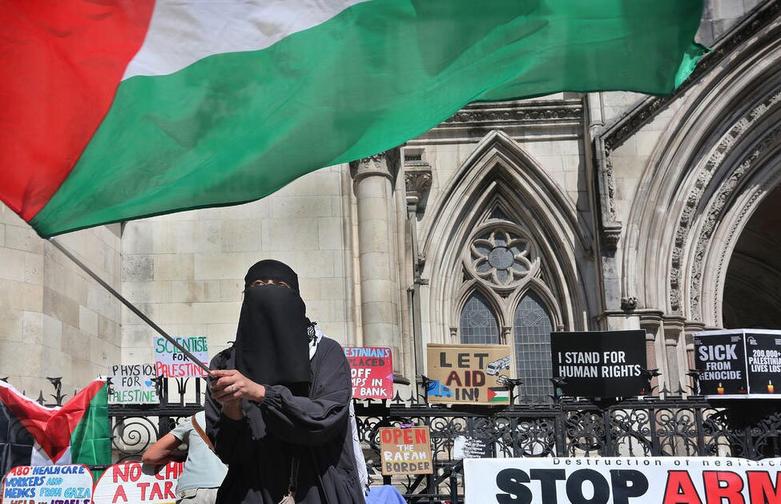 راهپیمایی در حمایت از فلسطین