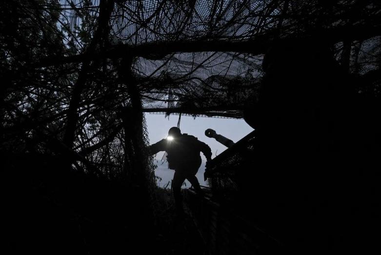 سنگر نیروهای اوکراینی