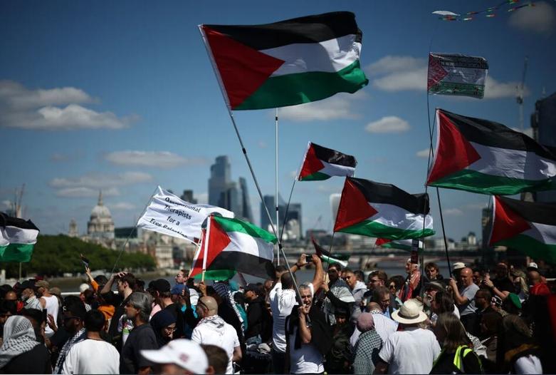 تظاهرات حامیان فلسطین