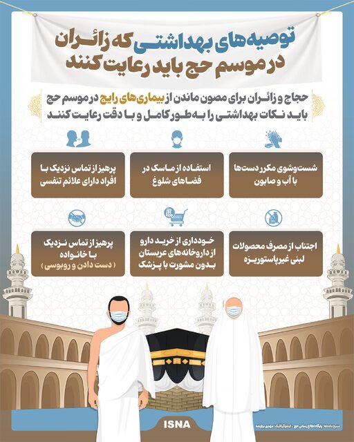  حفظ سلامت زائران حج