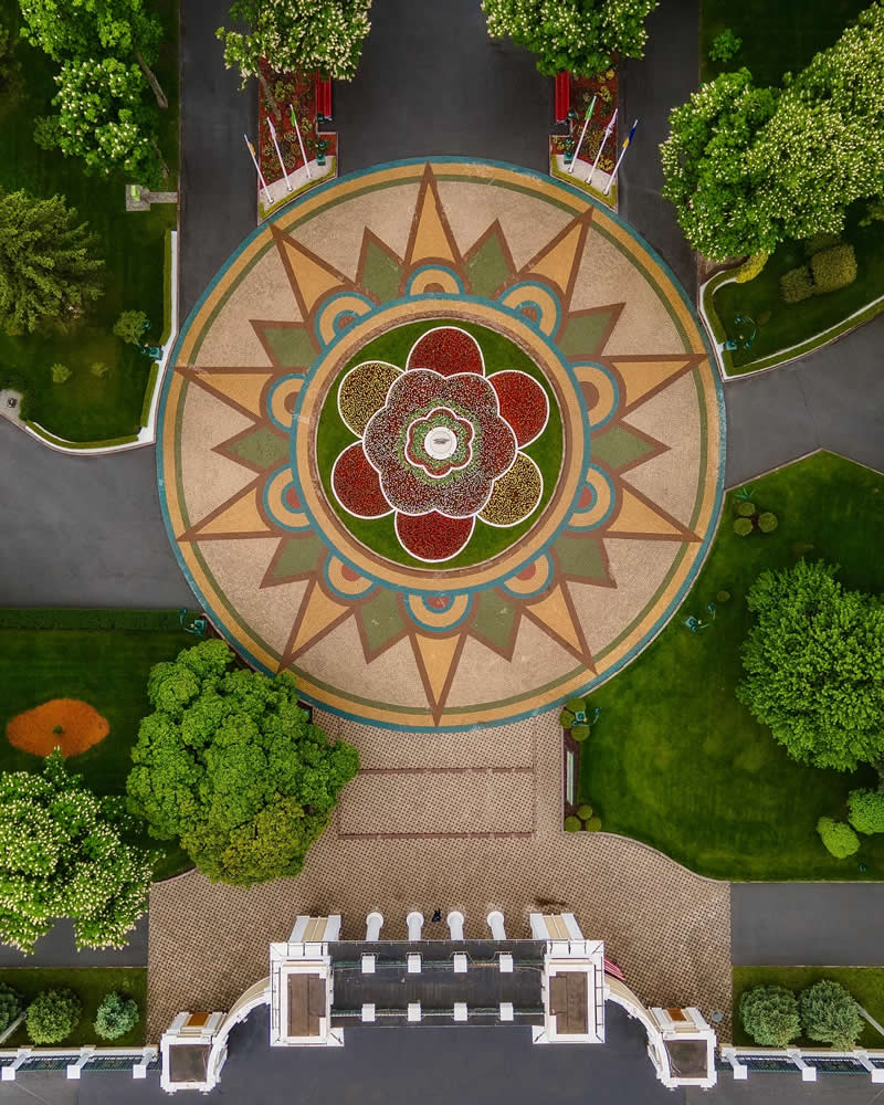 عکاس اوکراینی متخصص در عکاسی هوایی