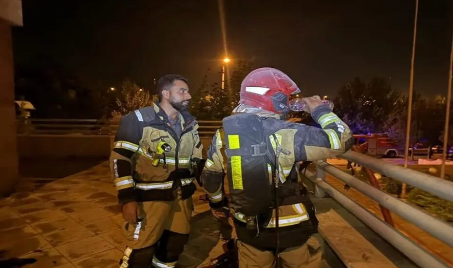 آتش سوزی در خوابگاه دختران دانشگاه آزاد قزوین آتش سوزی خوابگاه دختران