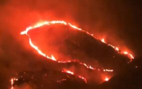آتش‌سوزی جنوب غرب عربستان