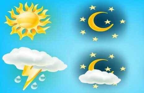 رگبار و رعدوبرق در مناطق غربی و مرکزی کشور/ وزش باد شدید در تهران و البرز/ فیلم