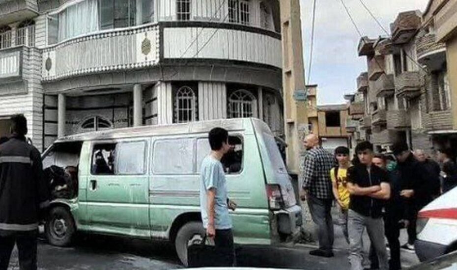 مرگ دانش‌آموز در آتش سوزی سرویس مدرسه