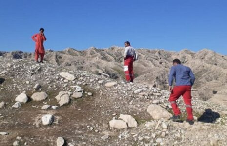 نجات جان ۴ مفقودی کوه‌های مند شهرستان دشتی