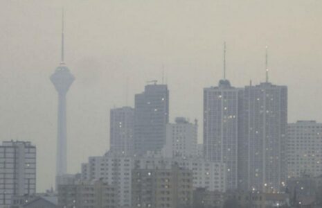 هوای تهران آلوده است هوای تهران آلوده است