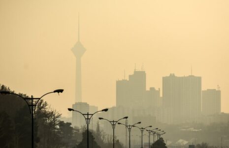 هوای تهران در وضعیت نارنجی هوای تهران در وضعیت نارنجی
