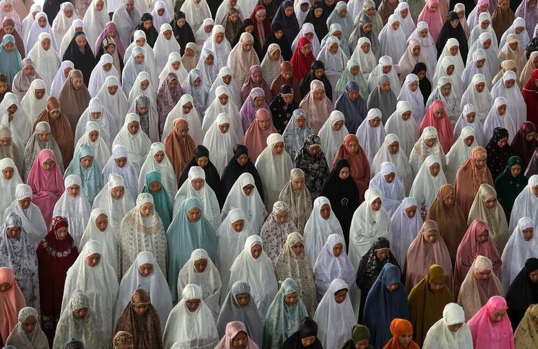 نماز عید قربان در اندونزی