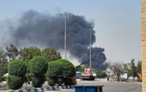 آتش‌سوزی انبار ضایعات بندر شهید رجایی