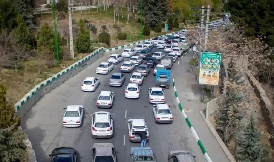 آخرین وضعیت ترافیکی در جاده چالوس آخرین وضعیت ترافیکی جاده چالوس