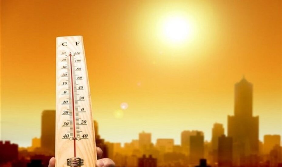 افزایش دما رگبار پراکنده