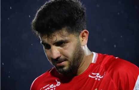ستاره پرسپولیس به منزل الهه حسین زاده رفت محمد خدابنده لو