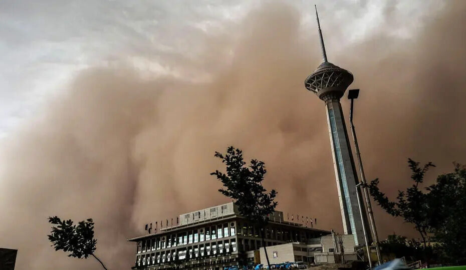 وزش باد شدید