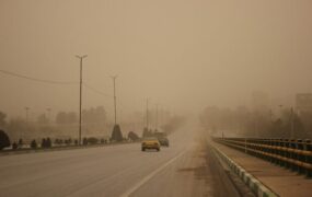 وزش باد شدید و گردوخاک