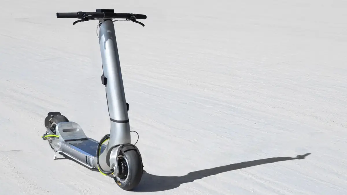 رونمایی از سریع‌ترین اسکوتر برقی جهان